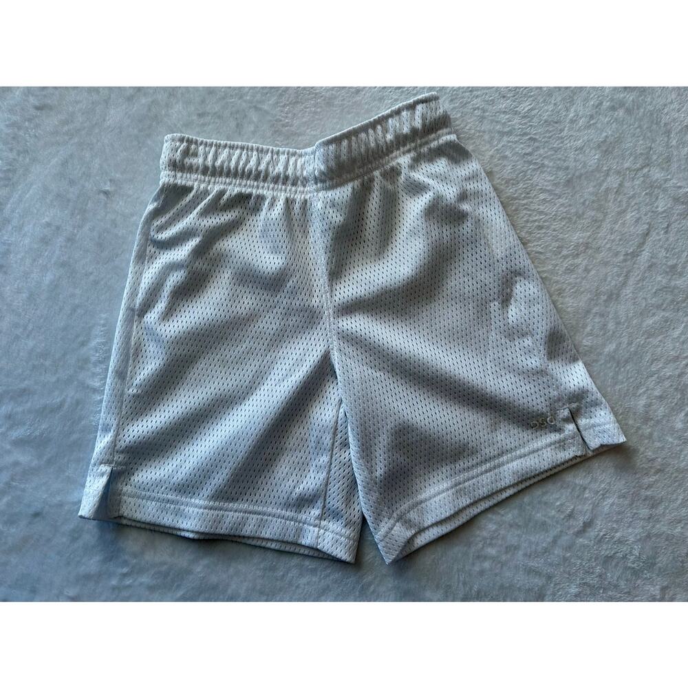 DSG White Mesh Athletic Shorts Youth XS 6/7 Elastic Waist